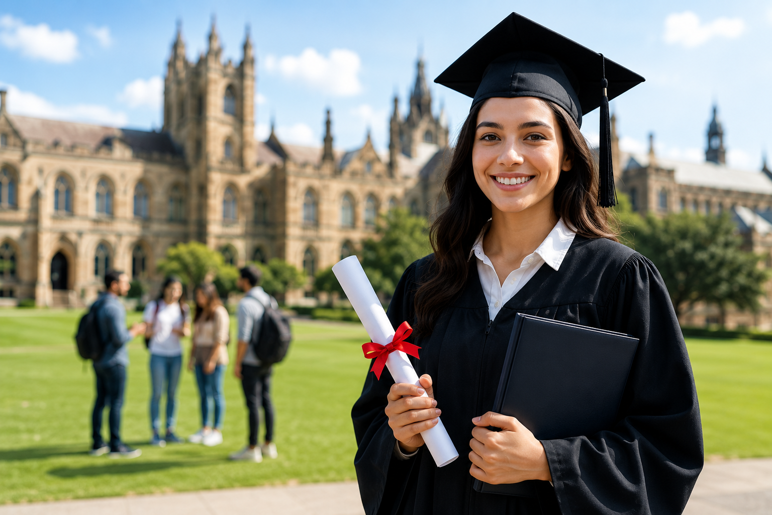 Study abroad student